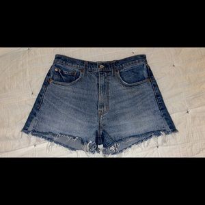 High rise mom shorts, Abercrombie & Fitch